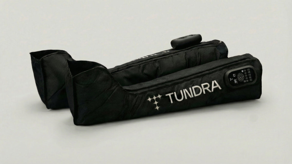 TUNDRA FLUX wireless compression boots, part of the Recovery Bundle