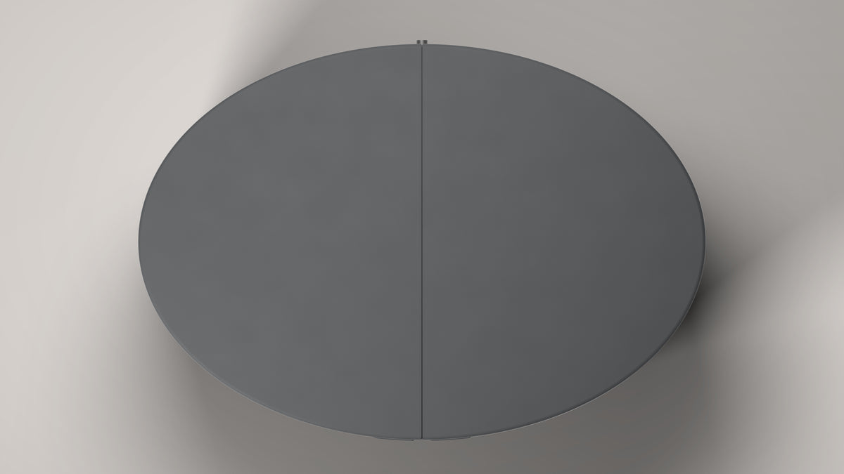 The Inari with the folding cover on, seen from above, showing the centre fold