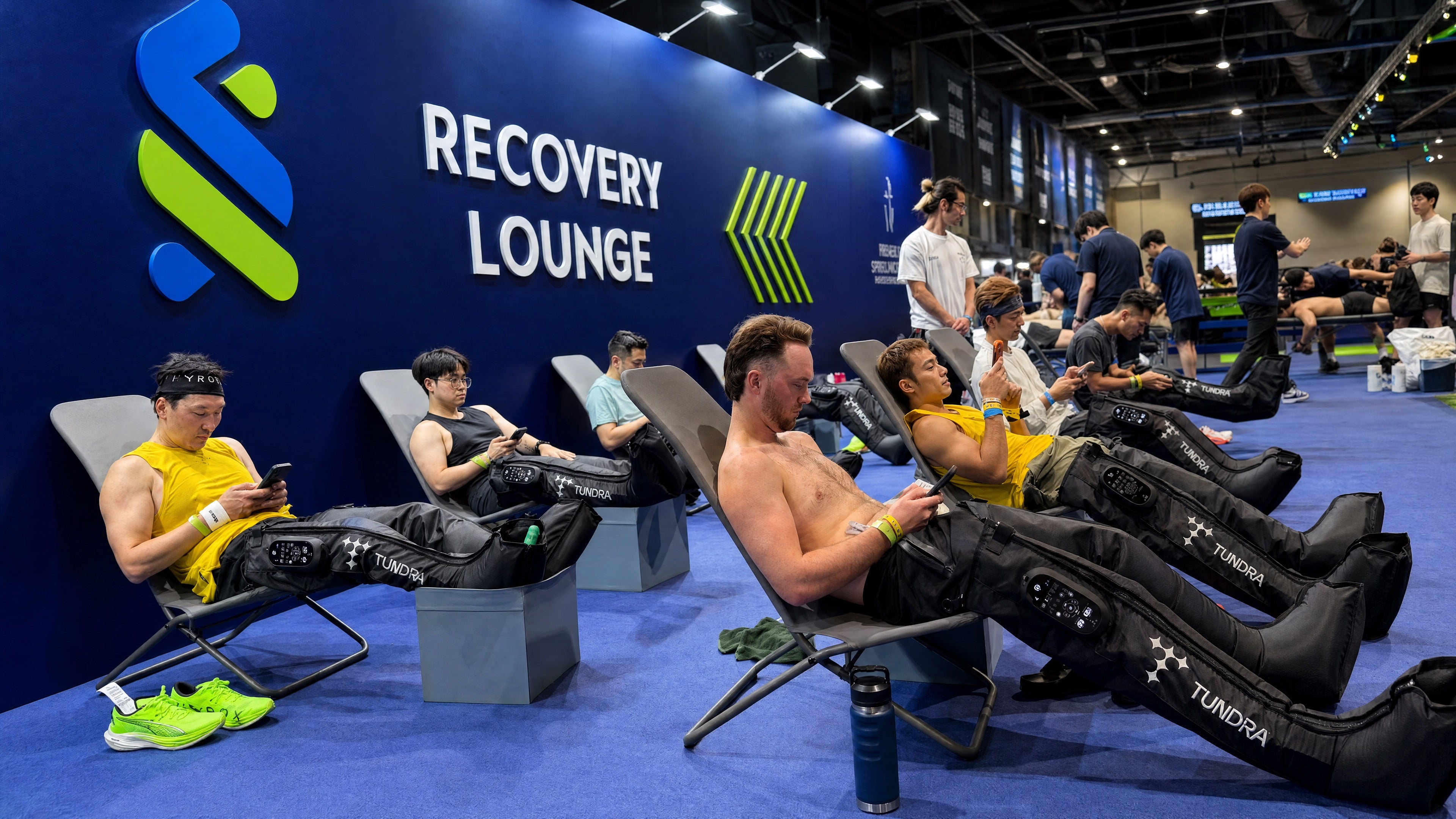 HYROX Hong Kong Recovery Lounge — Standard Chartered HYROX HK 2026