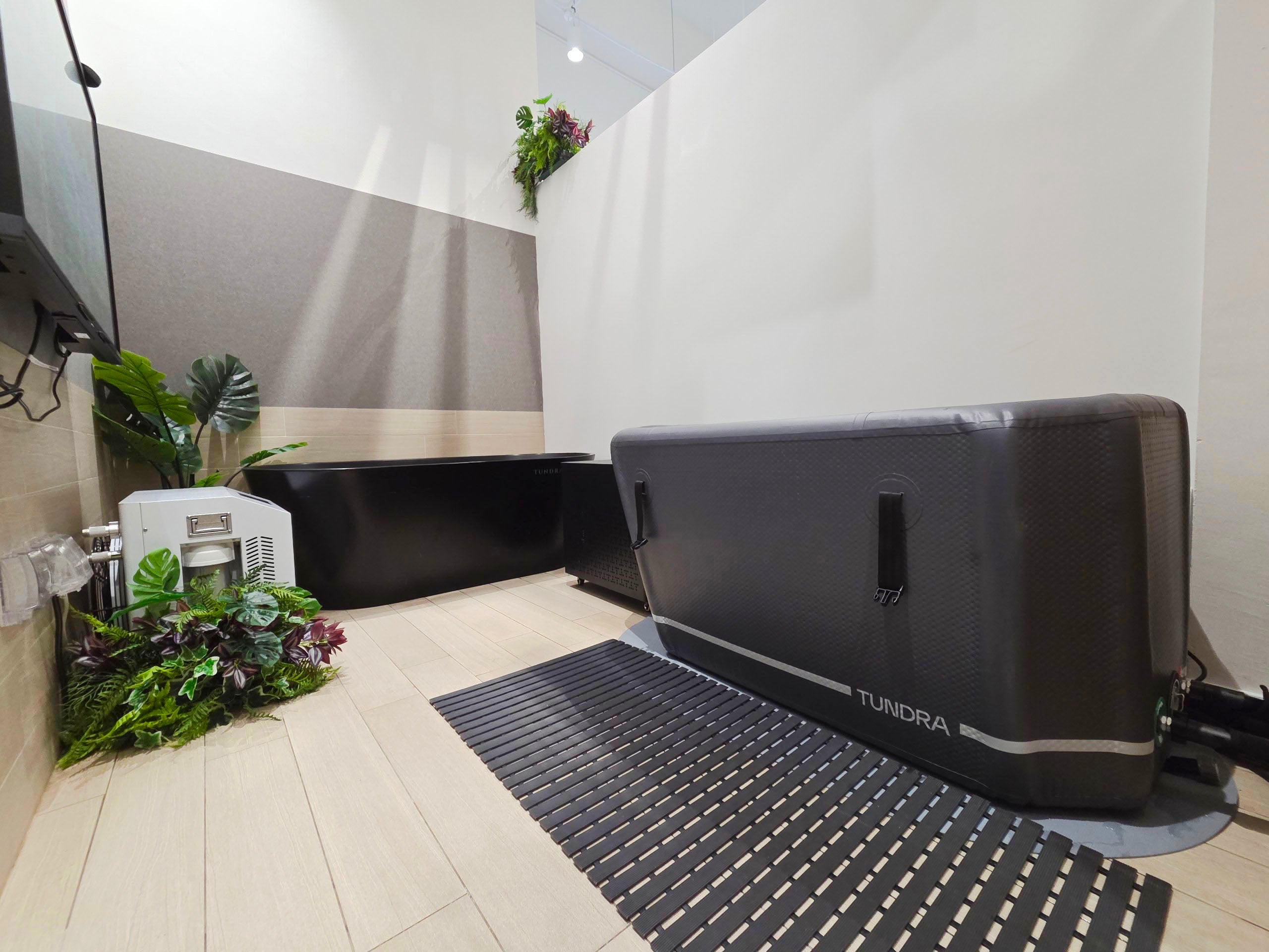TUNDRA Singapore showroom — Yukon ice bath system