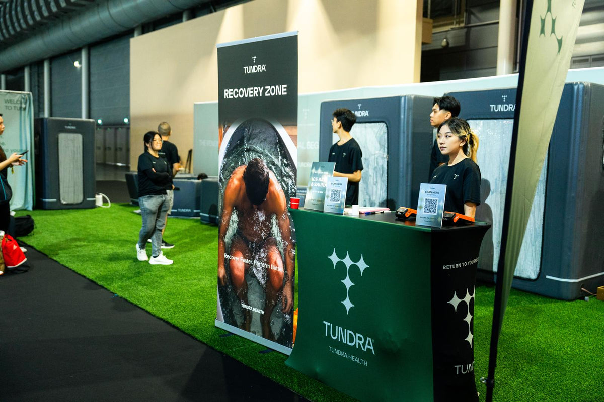 TUNDRA recovery zone at HYROX Singapore