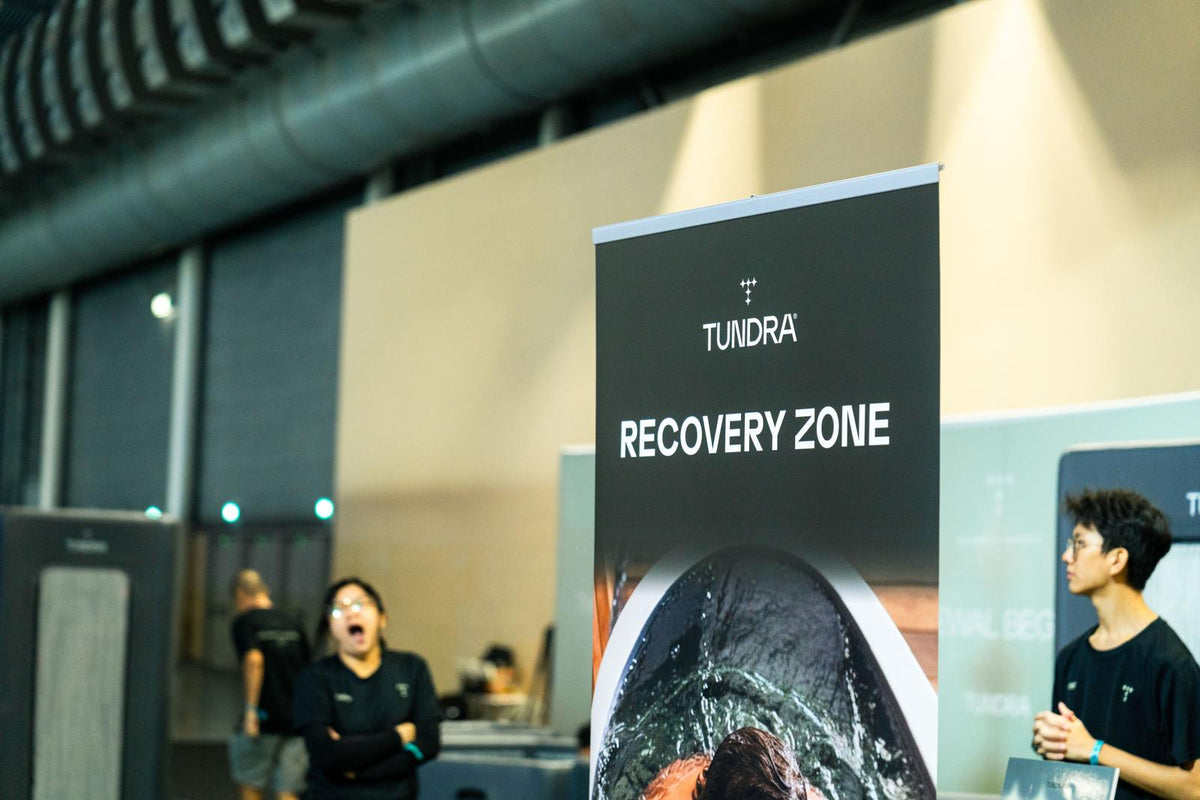 TUNDRA recovery zone at HYROX Singapore