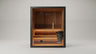 The TUNDRA Haven traditional premium sauna cabin — front view