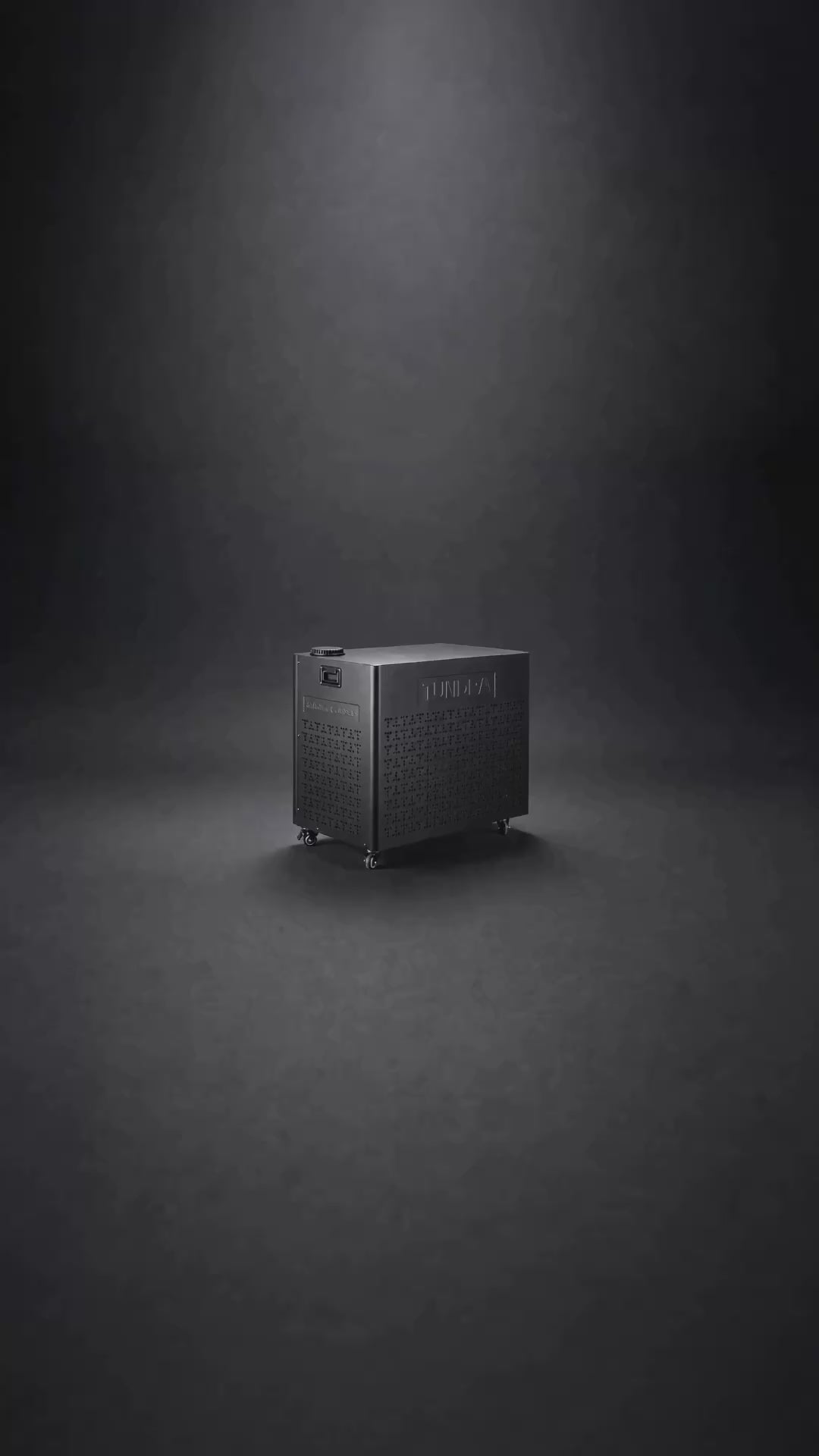 TUNDRA Borealis Gen 5 ice bath chiller and heater — slow-motion product film (portrait, mobile)