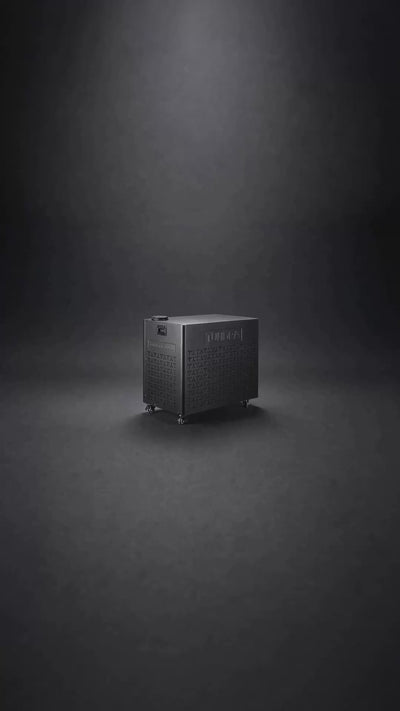 TUNDRA Borealis Gen 5 ice bath chiller and heater — slow-motion product film (portrait, mobile)