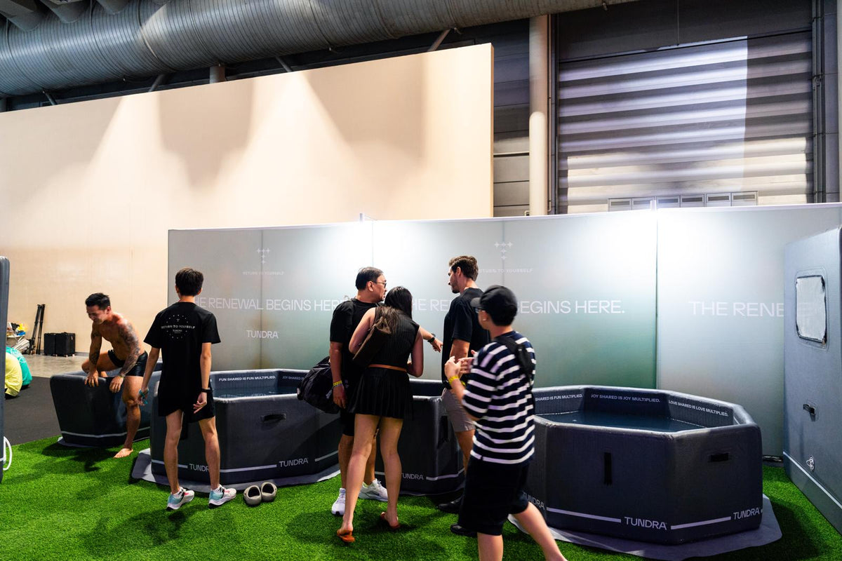 TUNDRA recovery zone at HYROX Singapore